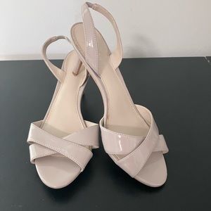 Ladies Calvin Klein Patent Leather Slingback